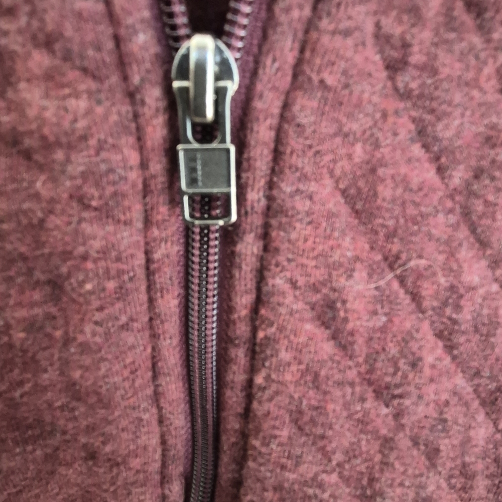 Patagonia Quilted Zip-Up Hoodie Jacket M - Picture 4 of 9